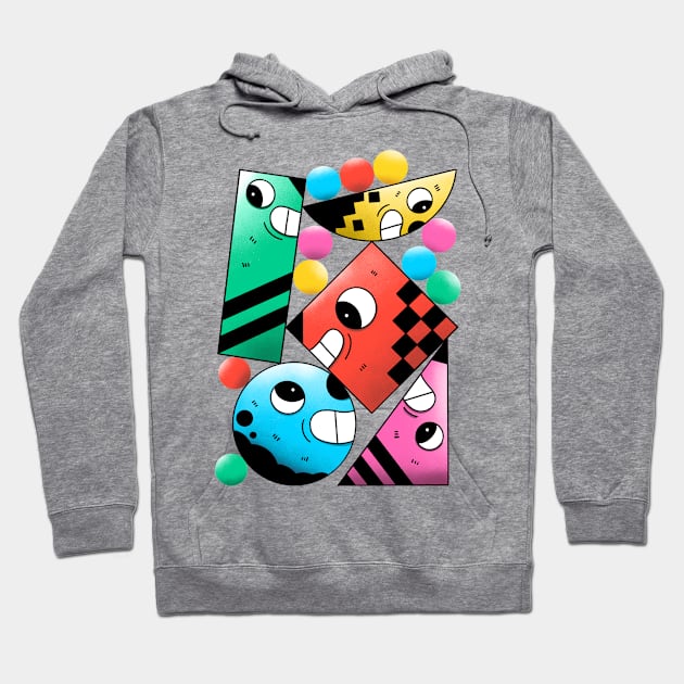 Stacks of fun! Hoodie by geolaw